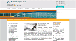 Desktop Screenshot of muhendisleravustralyada.com